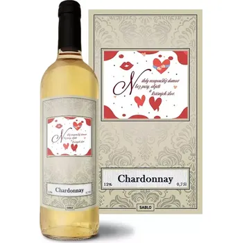 Víno Sablio Bílé víno Neopouštěj domov: 0,75 l