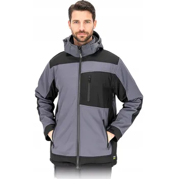 Pracovní obuv Zateplená, vyztužená softshellová zimní pracovní bunda s kapucí vel. XL