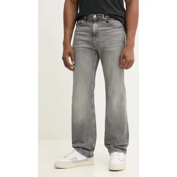 Pánské džíny Džíny Tommy Jeans pánské, DM0DM21334 šedá 90J, vel. 33/34