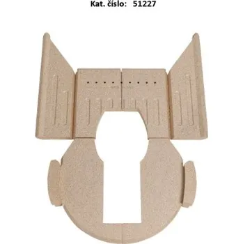 Krbová kamna Aduro - Sada náhradní vermikulitové vyzdívky do topeniště pro kamna Aduro H1, Aduro H3 Lux