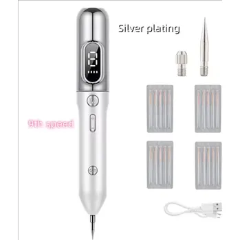 Multifunkční nůž Laser Plasma Pen – multifunkční nástroj pro odstranění kožních nedokonalostí Varianta: Nástroj stříbrná