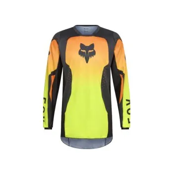 Moto dres Mx Dres FOX 180 Shield Jersey Fluorescent Yellow 2026, Velikost S
