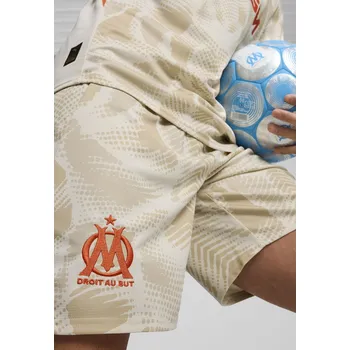 Pánské kraťasy PUMA Pánské brankářské kraťasy Olympique de Marseille 24/25 PUMA M BÉŽOVÁ|BÍLÁ