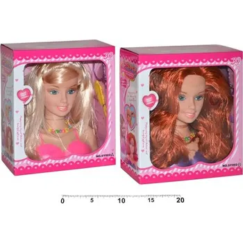 Česací hlava 21 cm