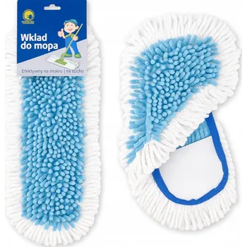mop VLOŽKA DO MOPU NÁVLEK MIKROVLÁKNO MOP PLOCHÝ NÁHRADNÍ VYMĚNITELNÝ HROT