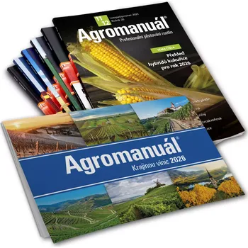Agromanuál - předplatné časopisu - ročník 2026 (objednávejte samostatně)