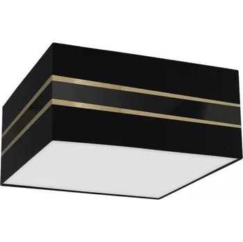 Stropní Svítidlo Milagro čtvercová 40 x 40 cm černá