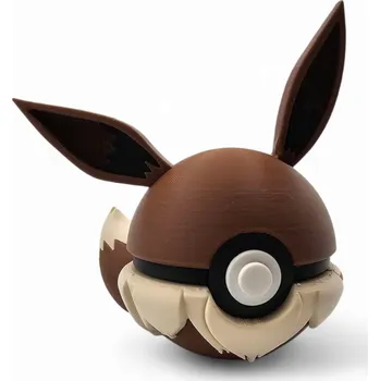 Figurka Eevee Ball Figurka Pokémon - Sběratelská Pokeball