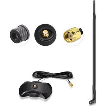 Superbat Wi-Fi anténa s magnetickou základnou, RP SMA konektor a 3m kabel