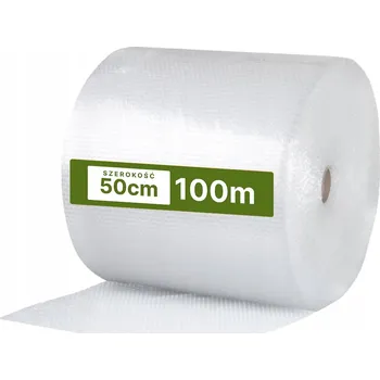 Potravinová fólie FÓLIE BUBLINKOVÁ 50 cm, bublinková, ochranná, návin: 100 m, SILNÁ