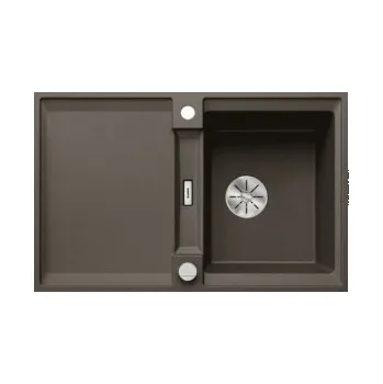 Granitový dřez Blanco ADIRA 45 S-F Silgranit káva oboustranné provedení s excentrem - 527600