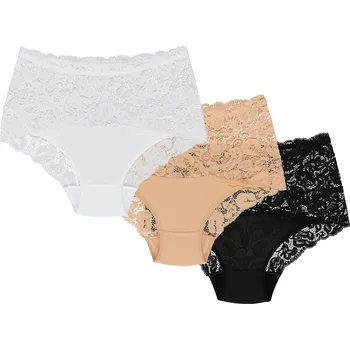 Kalhotky Kalhotky Wol-Bar Teri 3-pak Barva: Béžová, Velikost: 2XL