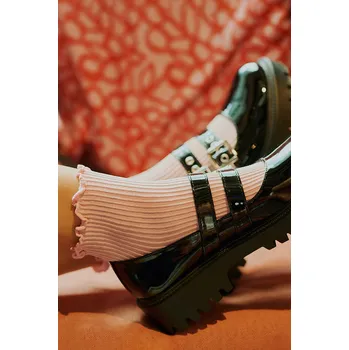 Dámské punčochy Silonkové ponožky Gabriella Nana code 577 Barva: Růžová, Velikost: UNI