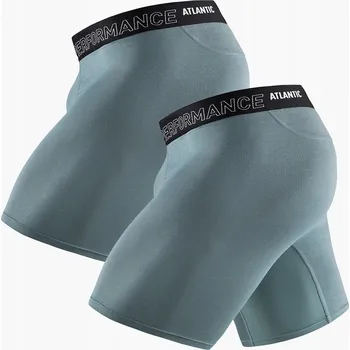 2-BALENÍ Pánské boxerky dlouhé Performance bambusové Atlantic S