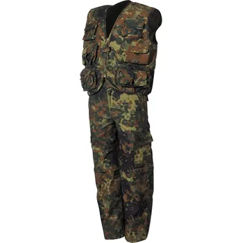 Dětský set vesta+kalhoty Flecktarn Velikost: 122-128 cm