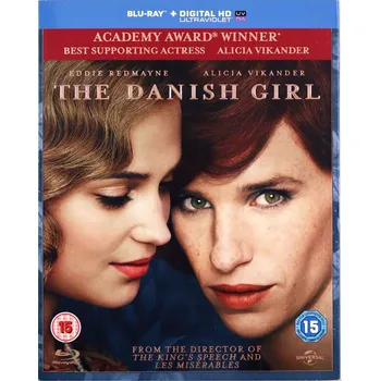 Blu-ray film Danish Girl Blu-ray disk