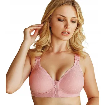 Podprsenka PODPRSENKA NA KOJENÍ BARDOTKA PUSH-UP RŮŽOVÁ PINK XL