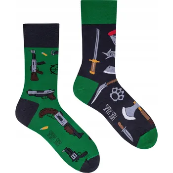 Dámské ponožky Zbraň Spox Sox Ponožky , vícebarevné, velikost 36-39