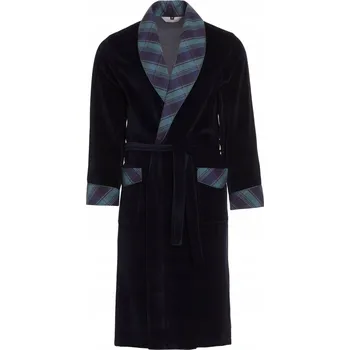 Pánský župan Pánský župan velurový - bavlněný RE-104 Tmavě modrý 1035 - XL