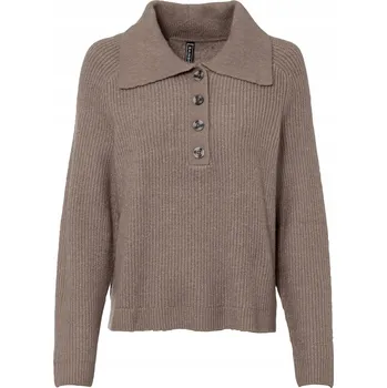 Dámský svetr Bonprix dámský svetr béžový klasický ke kyčlím velikost 44