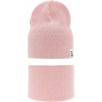 Čepice Dětská souprava ČEPICE + NÁKRČNÍK jednoduchý JARO PODZIM 52-56cm, 5 let+