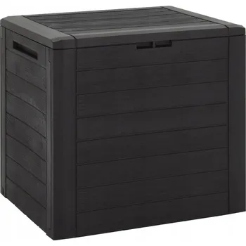 Úložný box Zahradní úložný box plast 140 l hnědý
