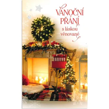 Mezuza Přání vánoční N 12-356 598818