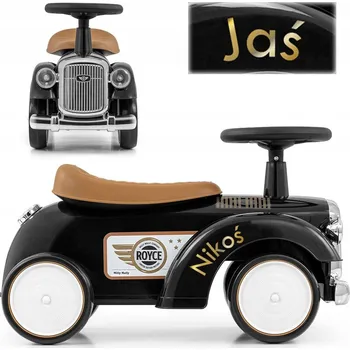 autíčko Odrážedlo Auto pro holčičku Dárek na ruku pro chlapce Royce + Jméno