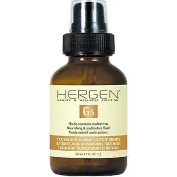 Vlasová regenerace Bes Hergen G5 Multiaktivní fluid proti krepatění vlasů 50 ml | Bezoplachová ochrana a výživa