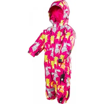 Kojenecká kombinéza Pidilidi Overal dětský zimní nepromokavý PD1038-01, holka