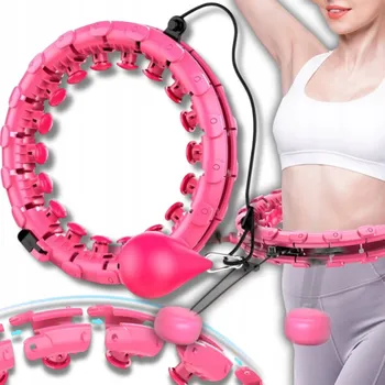 Masážní přístroj Hula hoop s výstupky Moobilly 52 cm, vícebarevný