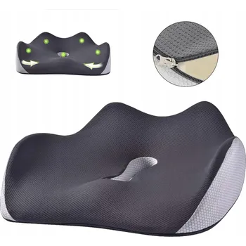 Podsedák ORTOPEDICKÝ POLŠTÁŘ NA SEDĚNÍ BEDERNÍ PODLOŽKA SEDÁK NA KŘESLO A ŽIDLI