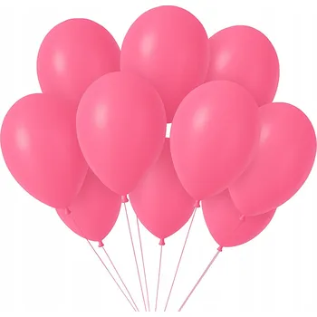 Balónek Latexové balónky pastelově tmavě růžové 12" 10 Ks