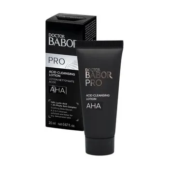Babor Doctor Pro AHA Acid Cleansing Lotion čistící mléko, peeling a toner 3v1 20 ml
