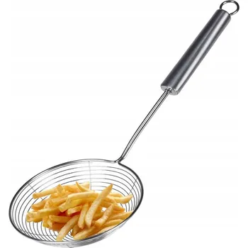 Naběračka Naběračka děrovaná Excellent Houseware 37 cm stříbrná