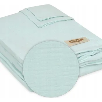 Povlečení Povlečení Mušelínové 160x200 100% Přírodní Bavlna KREP V PREMIUM KVALITĚ