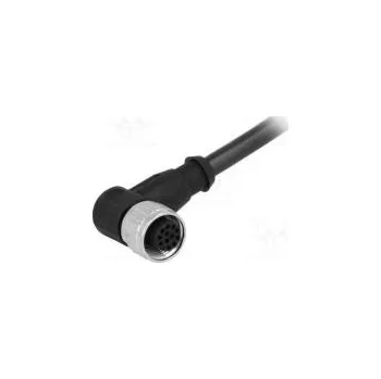 Elektrická zásuvka Zástrčka M12 PIN 12 zásuvka kód A-DeviceNet / CANopen 2m