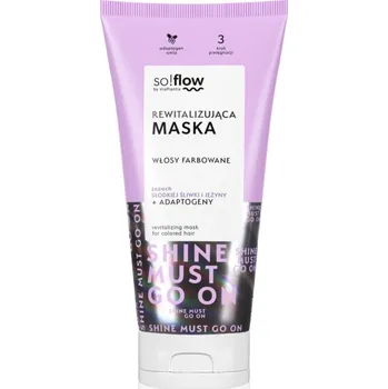 Vlasová regenerace so!flow Coloured Hair Revitalizing Mask intenzivní revitalizační maska pro barvené vlasy 200 ml