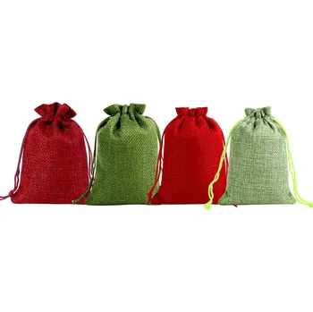 Sáčky na adventní kalendář prázdné s nálepkami DIY 2024 10 x 14 cm Vánoční dekorace Sáčky na adventní kalendář prázdné s nálepkami DIY 2024 10 x 14 cm