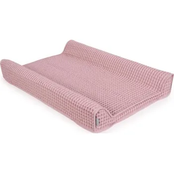 Přebalovací podložka CEBA CEBA Potah na přebalovací podložku Waffle Line 50 x 70 Silver Pink Ceba