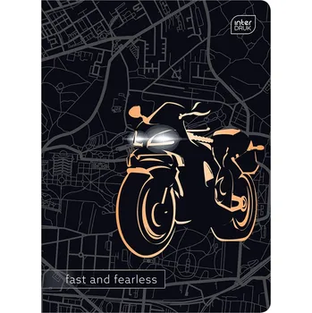 Sešit Sešit A5 s linkami Interdruk, 32 listů, motiv Cars (Auta)