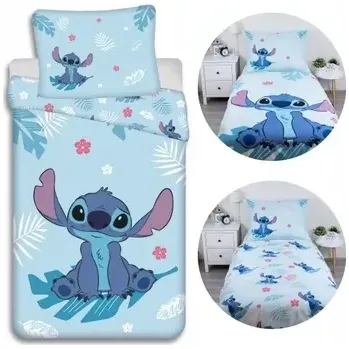 Povlečení Povlečení Lilo a Stitch Blue 140x200, 70x90 cm