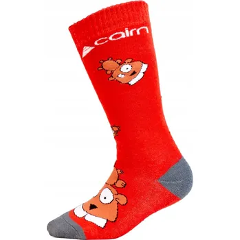 Pánské ponožky Dlouhé dětské ponožky Duo Pack Spirit J Red Marmot Cairn 23-26