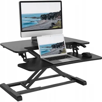 Psací stůl Nastavitelný Stojan na Stůl / Konvertor s Platformou 72 × 41 cm