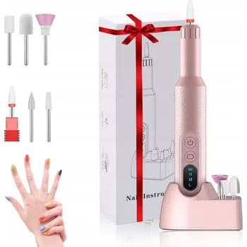 BRUSKA NA NEHTY PROFESIONÁLNÍ SADA BEZDRÁTOVÁ 18000RPM MANIKÚRA