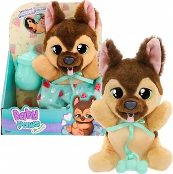 plyšák Baby Paws Yummy Německý ovčák INTERAKTIVNÍ PEJSEK PES TAŠKA PLYŠOVÁ HRAČKA