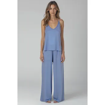 Dámské pyžamo Dámské pyžamo Vivisence 2046 Barva: Modrá, Velikost: XL