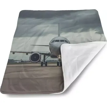 deka Sablio Deka pro miminko Letadlo na ranveji - 80x100 cm