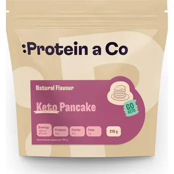 Protein Protein a Co Protein&Co. Keto proteinové palačinky 210 g Příchuť: natural