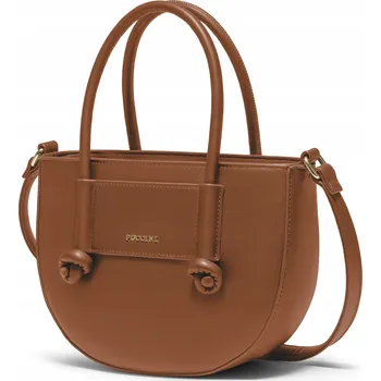 PUCCINI kabelka eko kůže hnědá
